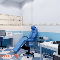 Thiết kế phòng khám tai mũi họng Thạc sĩ - Bác sĩ Trịnh Đắc Chung tại Hà Nội